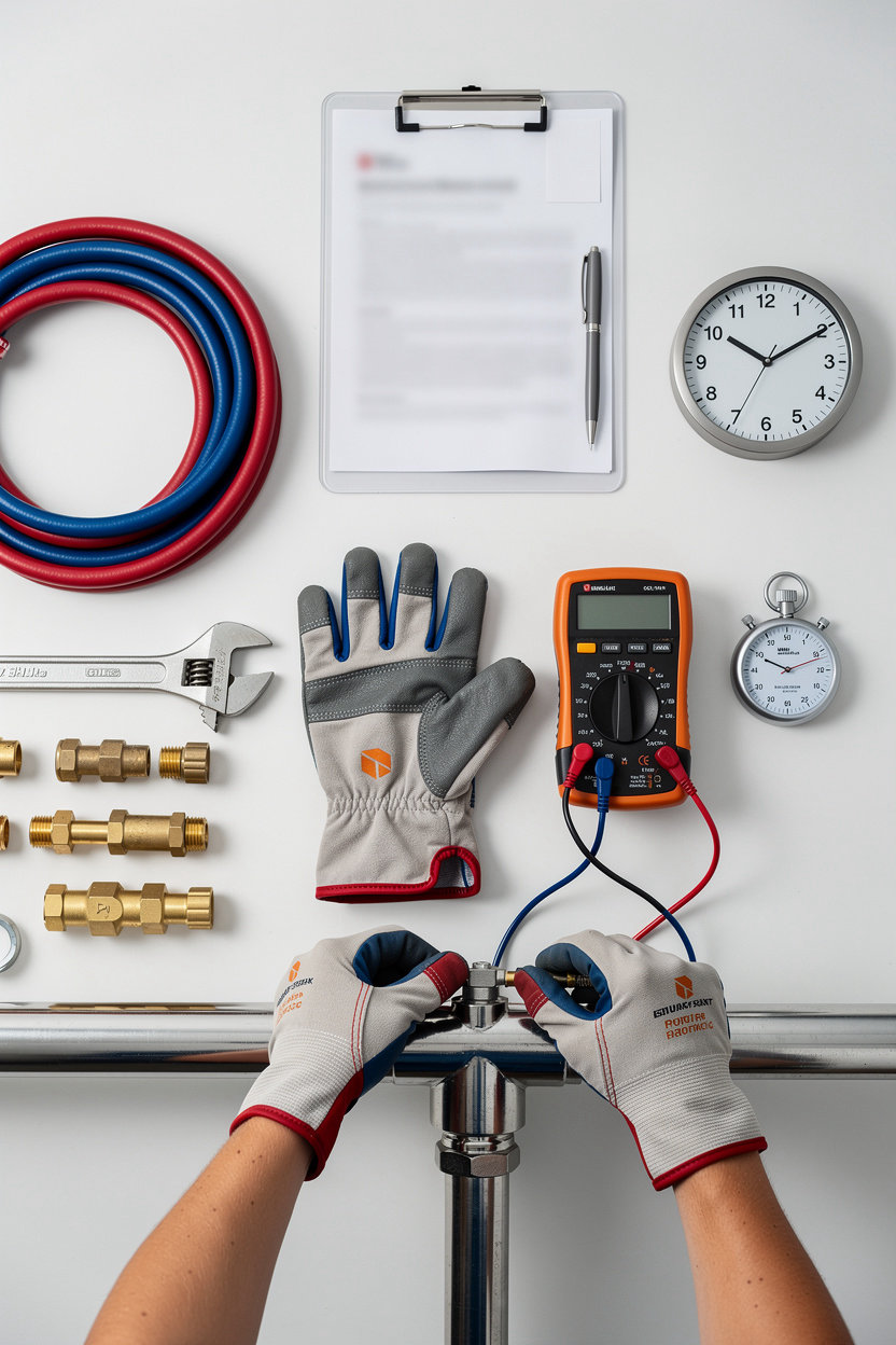 Shoukat Sabbak Kaharbai professional plumbing and electrical services in Riyadh